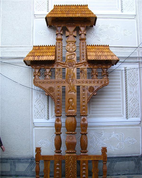 troite si cruci lemn stejar