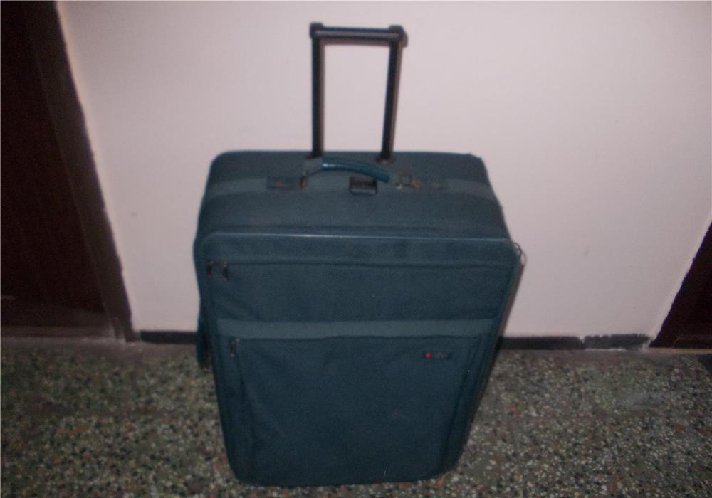 Troler mare 78/52 DELSEY,cu 2 roti bune,fermoare functionale,multe compartimente,vedeti 8 POZE REALE
