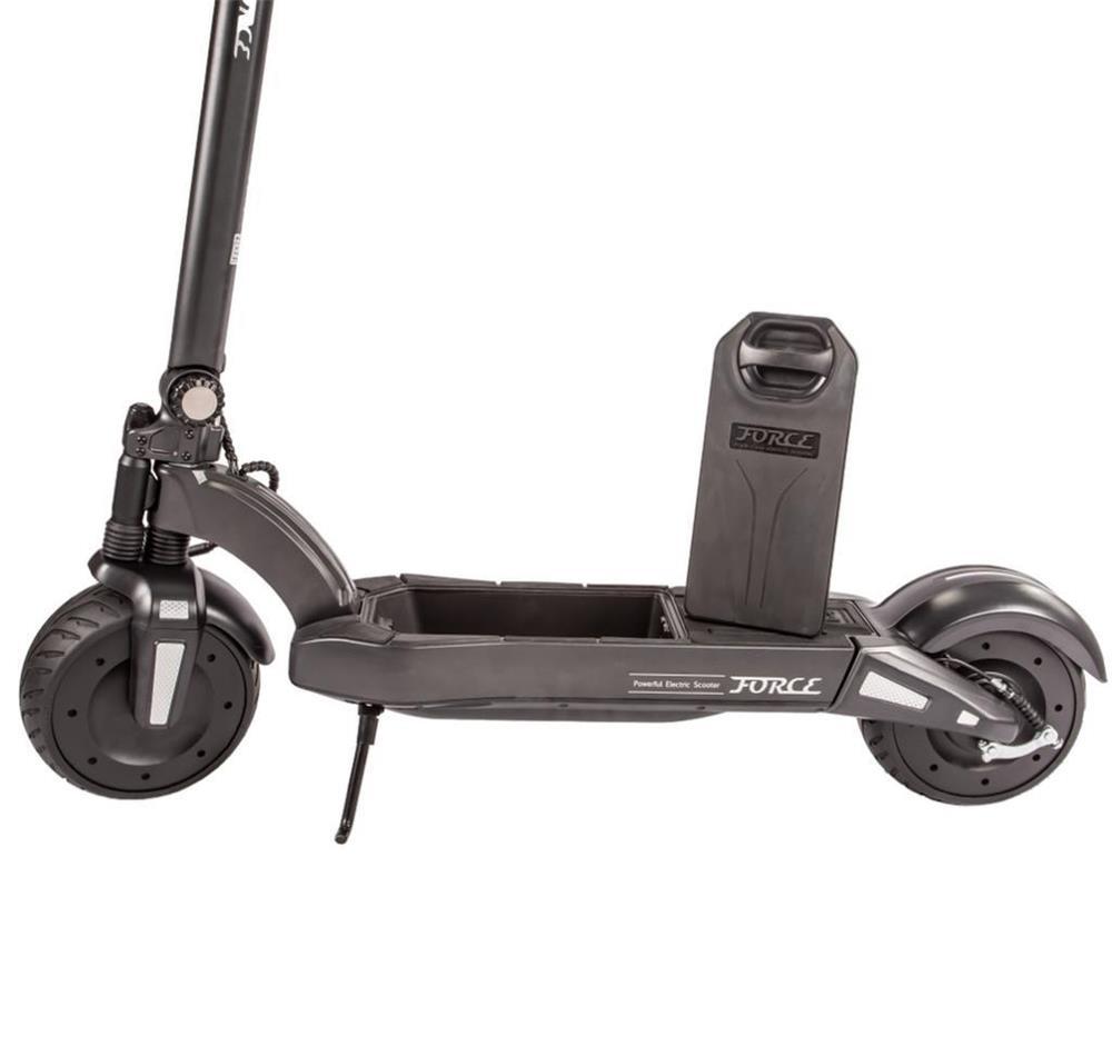Trotineta electrica Mercane Force, doua motoare, 1800W, baterie 13,5mA detasabila , roti de 10 inch
