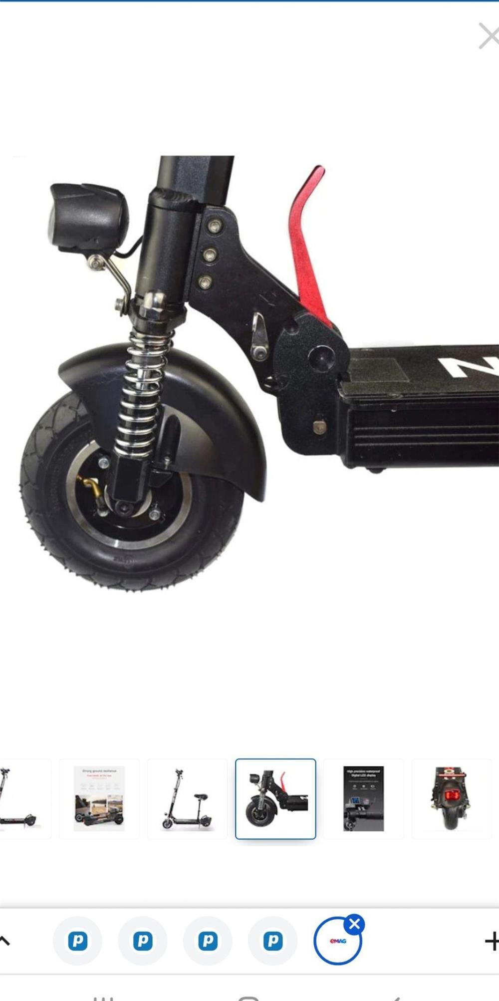 Trotinetă electrică nouă Nanrobot X4 40 km/h nu Xiaomi, joyor, Dualtron, Etwow