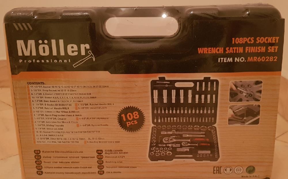 Trusa chei Moller 108 piese