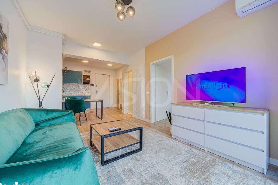 ⊰TUR VIRTUAL⊱2 camere | 41 m² | TOTUL NOU, AC, parcare, terasă | Wings