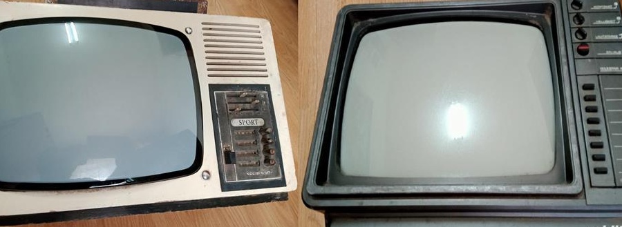 TV Televizor alb negru de colectie
