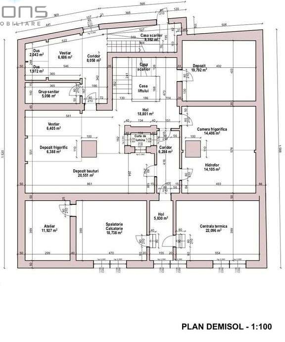 Ultracentral!Imobil de vanzare D+P+3E