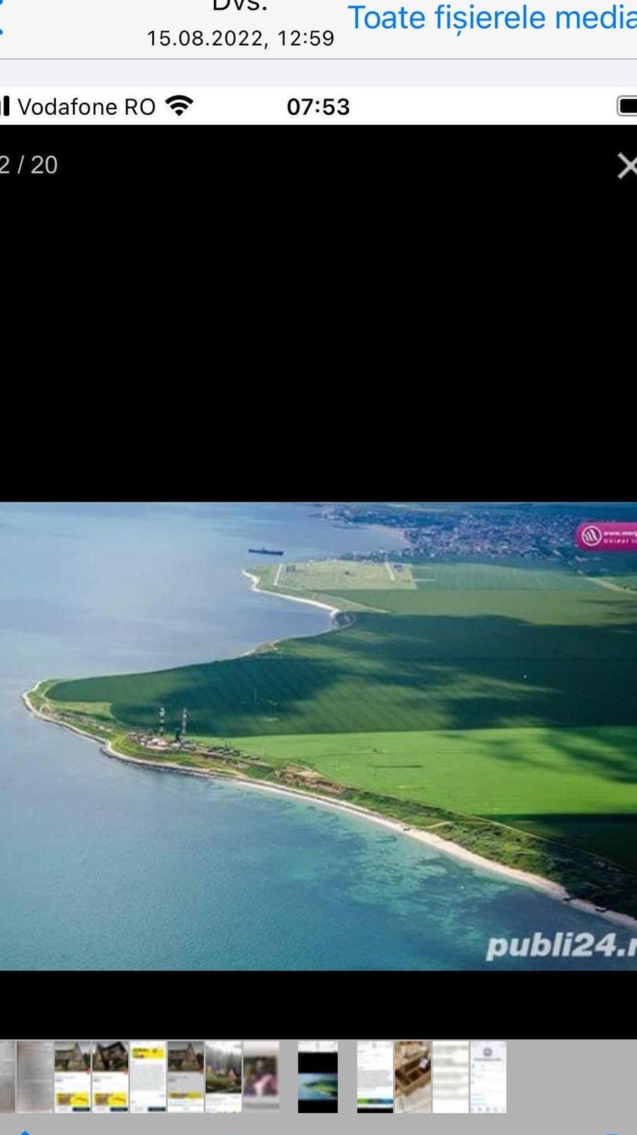URGENT vind 11ha litoral faleza tuzla 55   mp  investitie dublata sigur in 2 ani