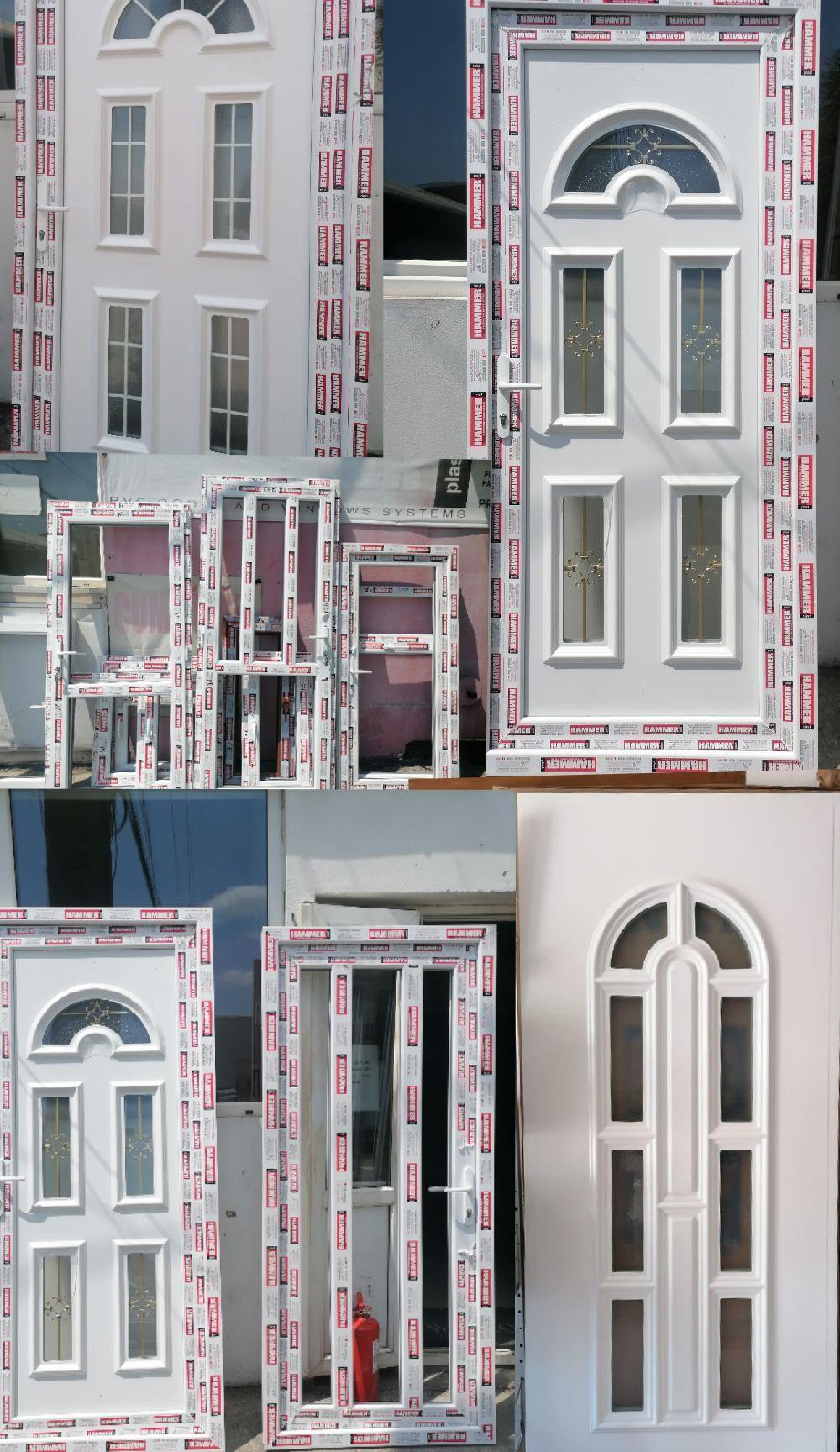 Uși Pvc cu panel ornament