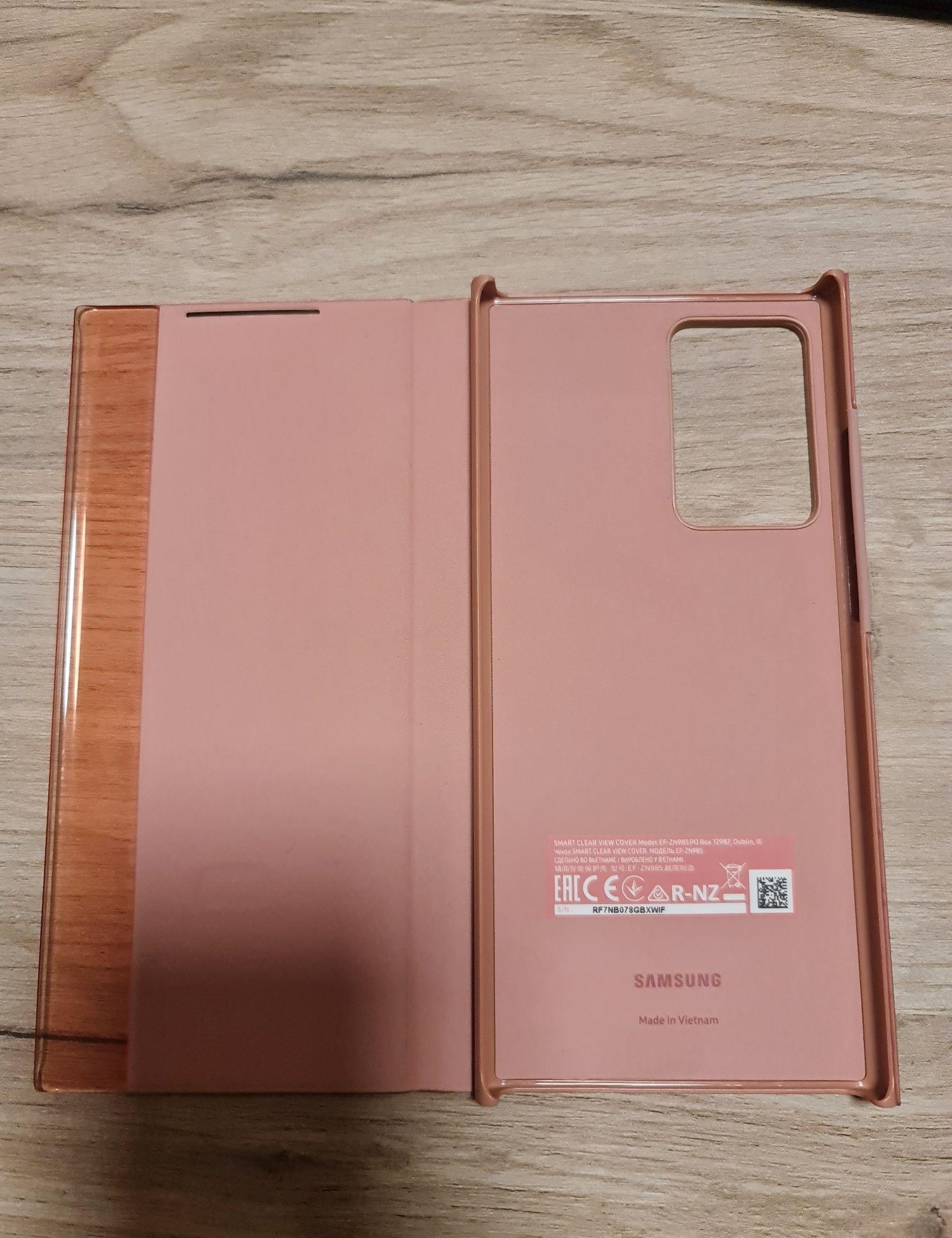 Vând 3 huse flip active din care doua originale Samsung Note 20 Ultra