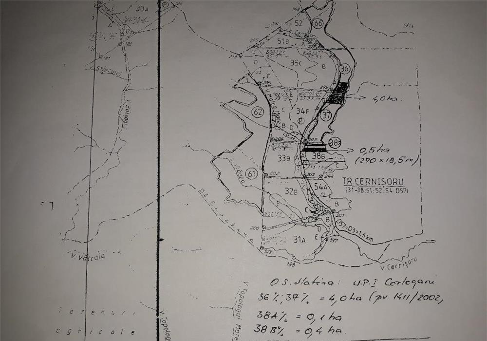 Vand 4,5 ha padure Strejesti, jud. Olt