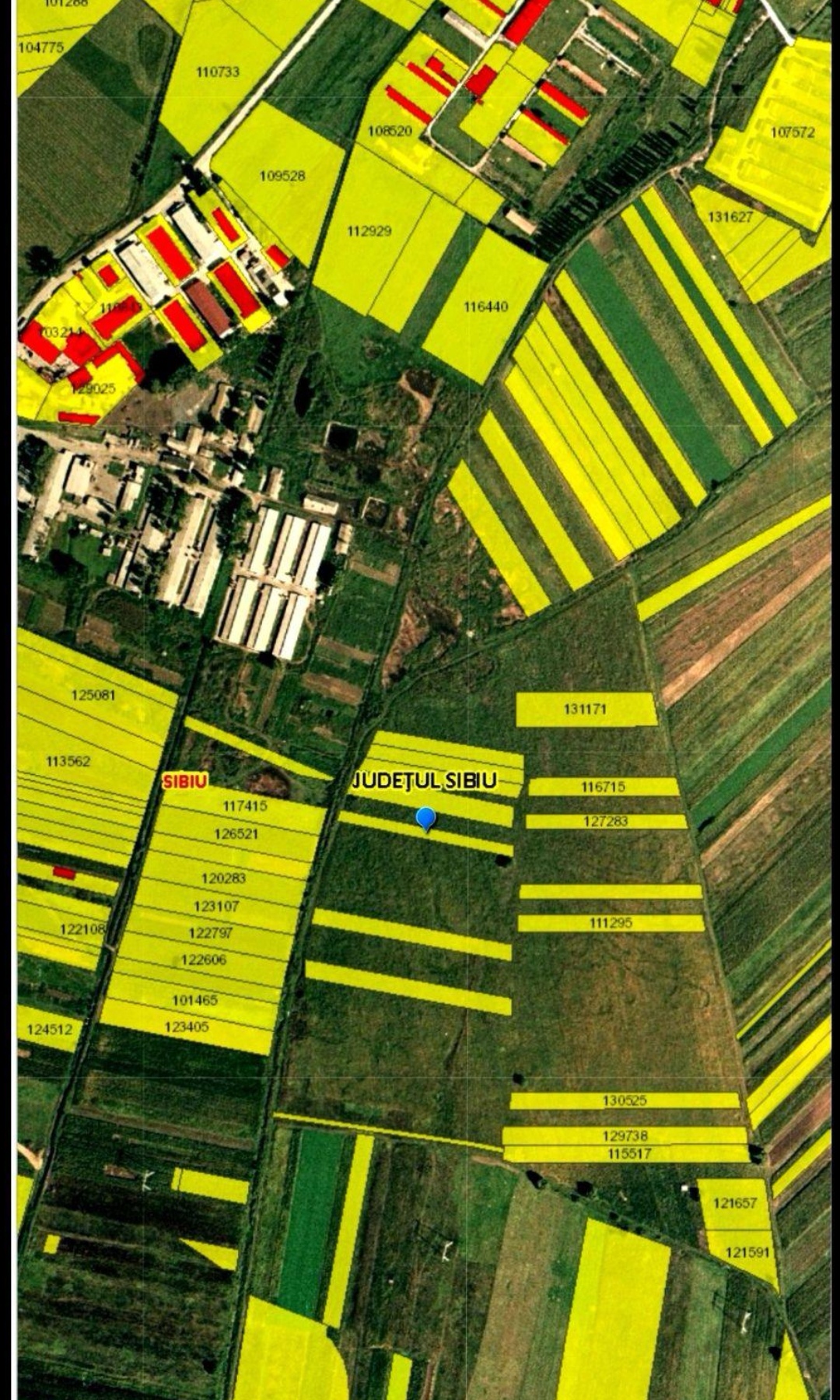 Vand 960 mp teren in Viile Sibiului
