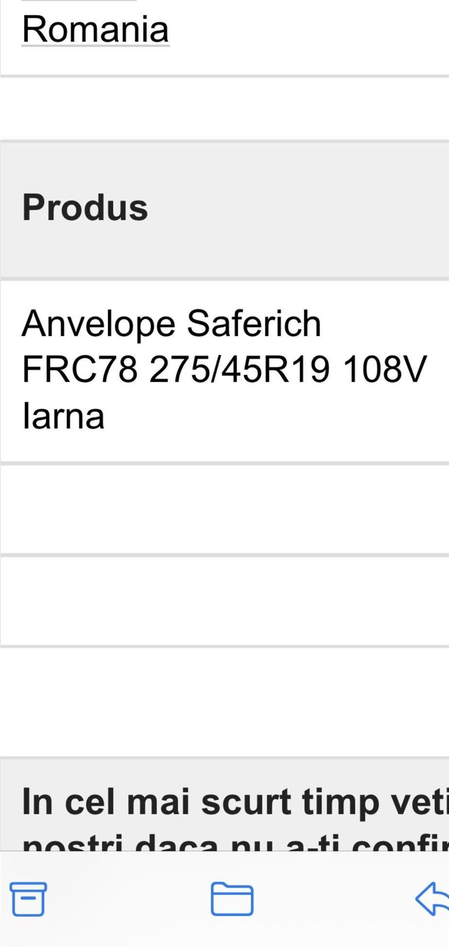 Vand anvelope de iarna  Touareg , mărimea FRC78 275/45R19 108V