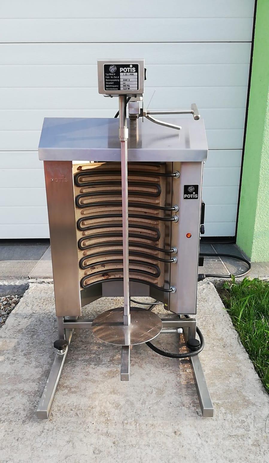 Vand aparat electric kebap/gyros E1 cu 3 elementi - Potis