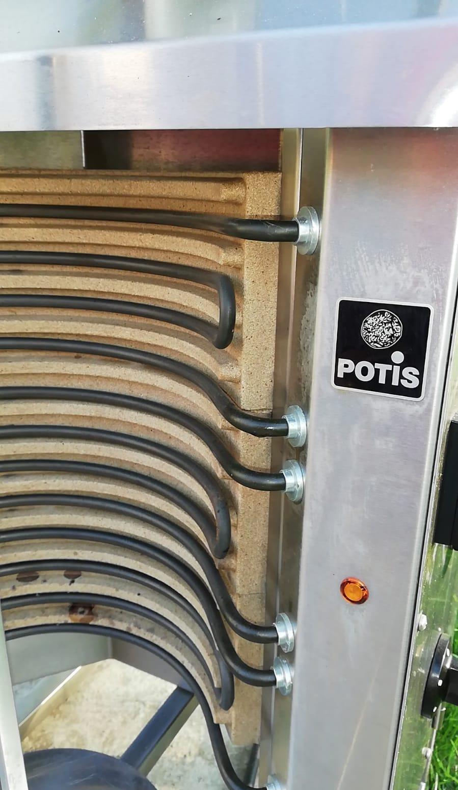 Vand aparat electric kebap/gyros E1 cu 3 elementi - Potis
