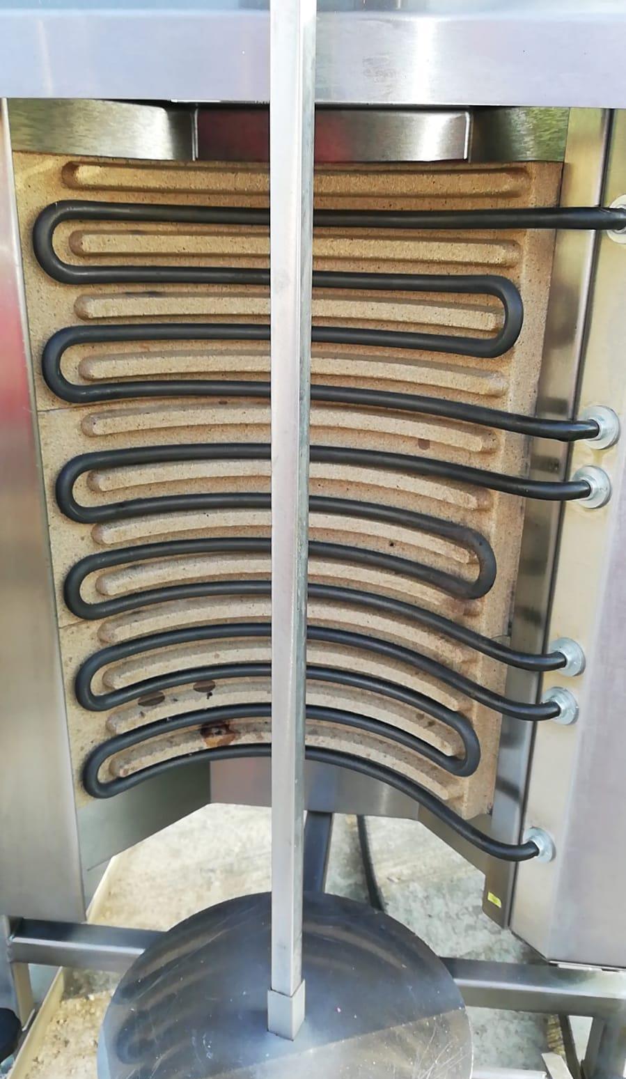 Vand aparat electric kebap/gyros E1 cu 3 elementi - Potis