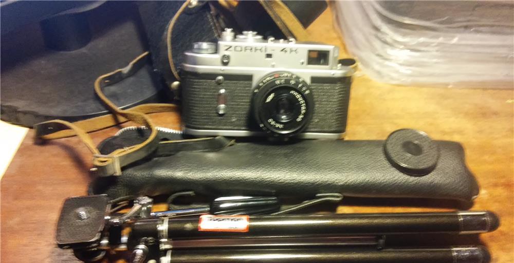 Vand aparat foto vintage Zorki 4k