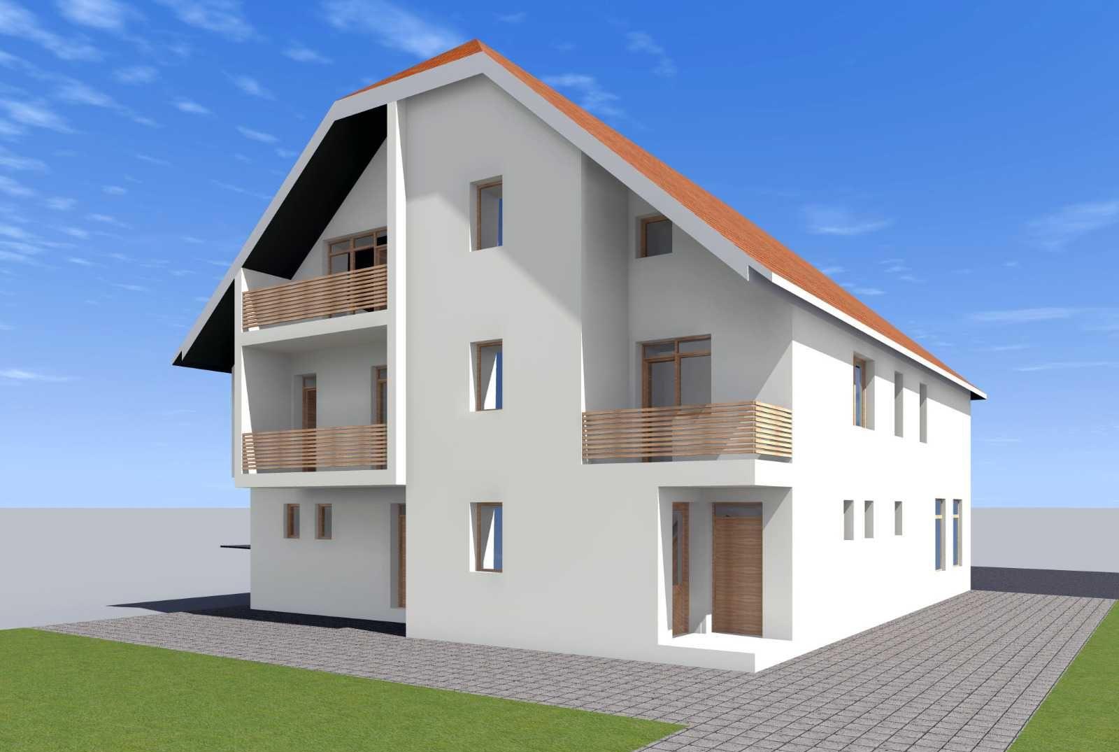 Vând apartamente 2 -3 cam. in centrul com. Șura MICĂ