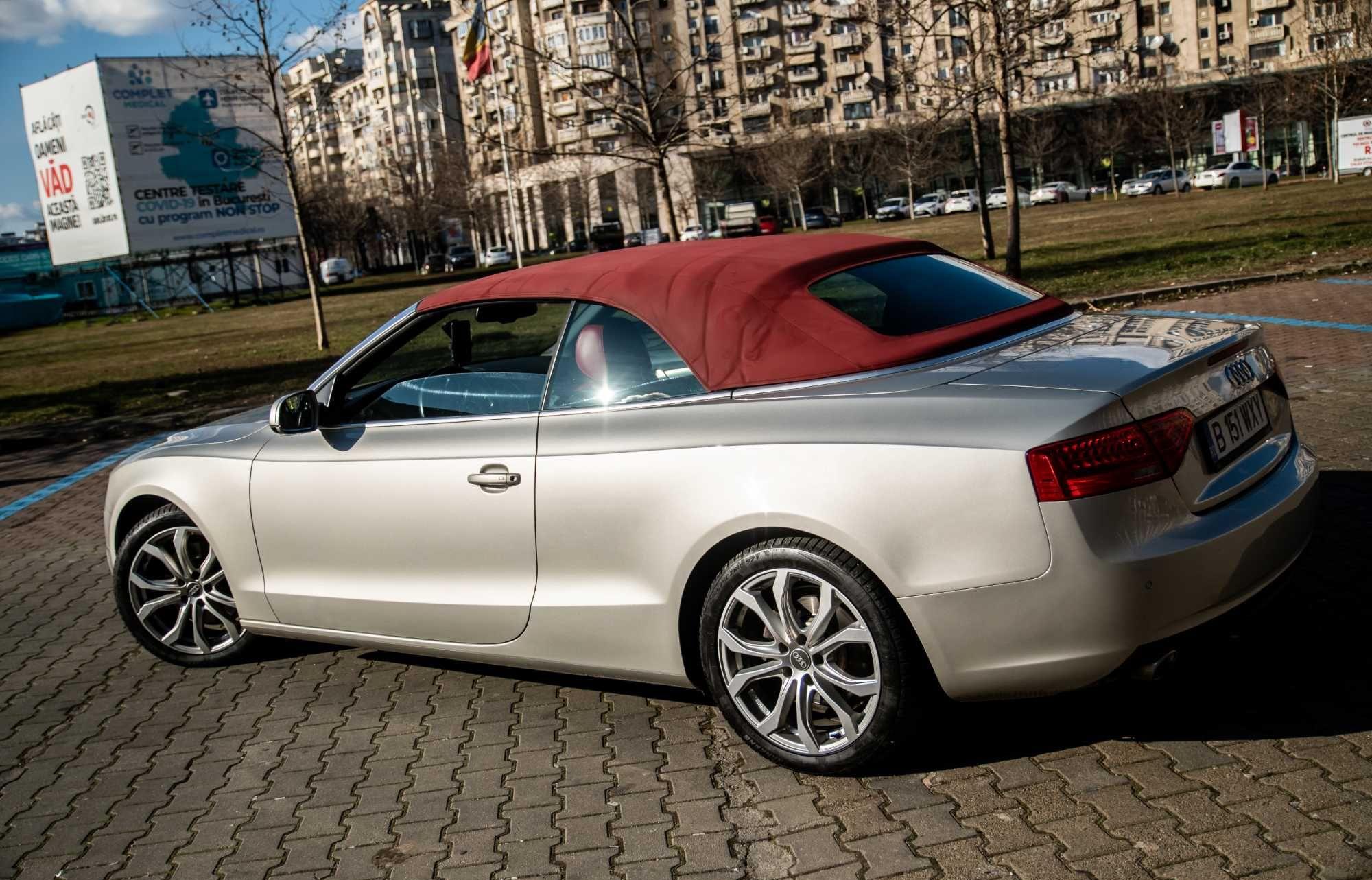 Vând Audi A5 3.0 quatro TDI cabrio
