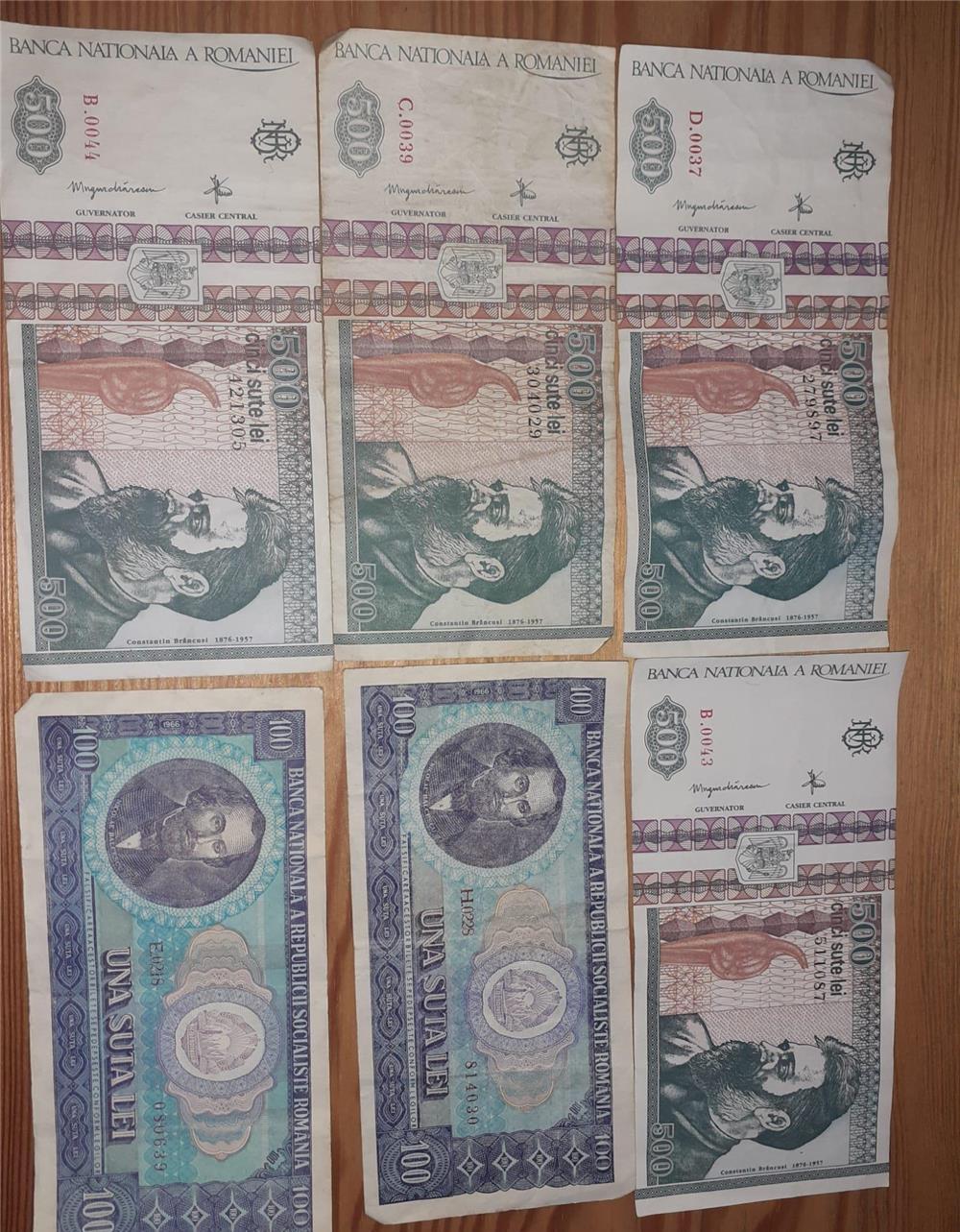 Vand bacnote si monezi vechi