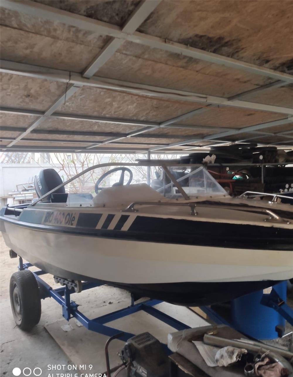 Vand barca RIO 400 OLE cu motor SELVA 4 timpi,25 CP