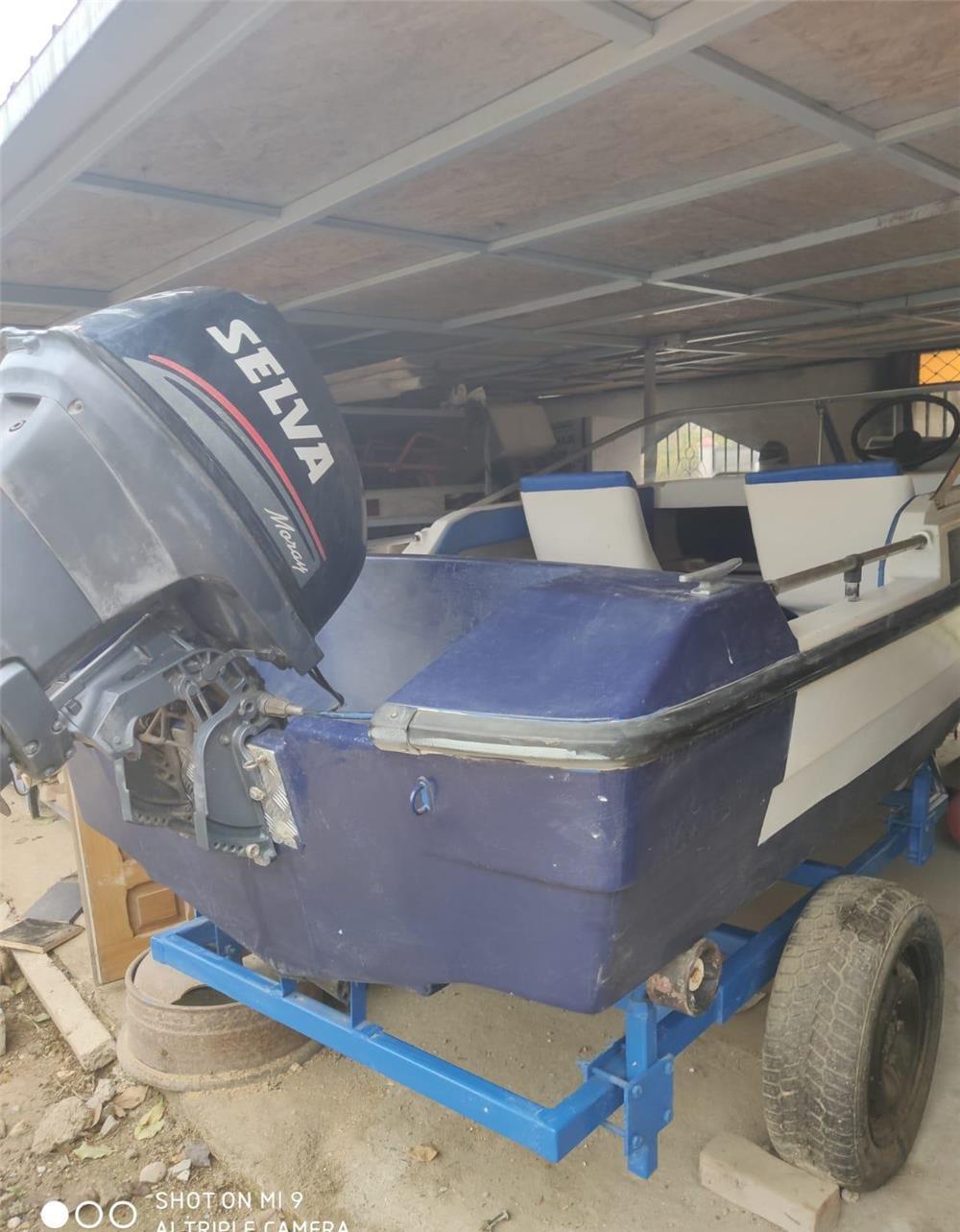 Vand barca RIO 400 OLE cu motor SELVA 4 timpi,25 CP