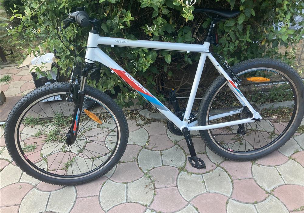Vand bicicleta de munte Serious Rockville alb/rosu 27,5 "