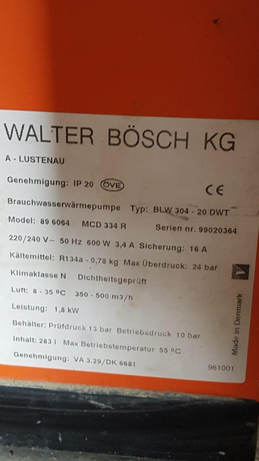Vand boiler pe lemne