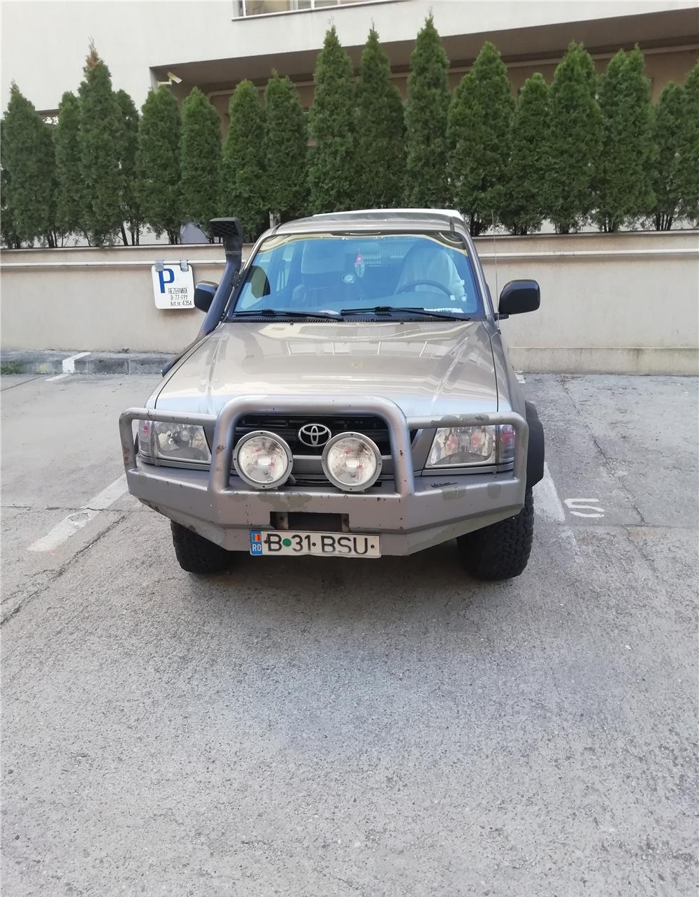 Vand BULL BAR TOYOTA HILUX 2001-2005