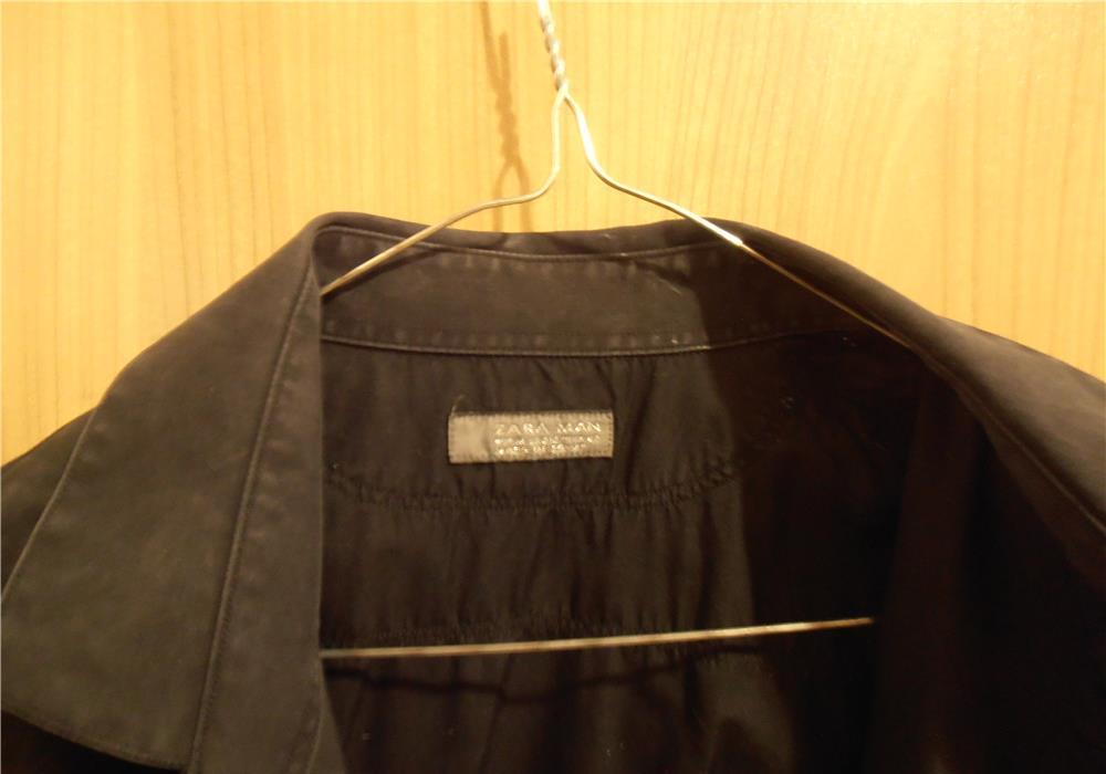 Vand camasa barbateasca, noua, neagra, maneca scurta, nr 44-46, Zara, 100% bumbac, 80 lei