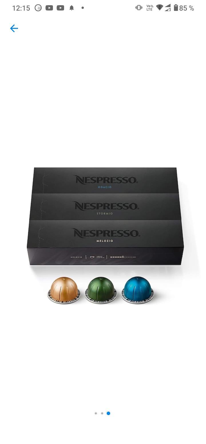 Vând capsule nespreso Vertuo