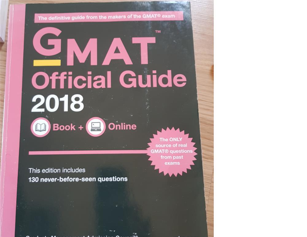 Vand carti examen GMAT- The definitive Guide for GMAT Exam