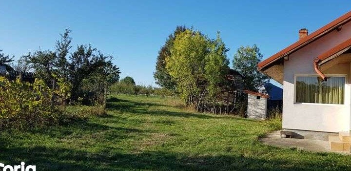 Vand casa comuna Rociu, Gliganul de sus; teren 5000 mp