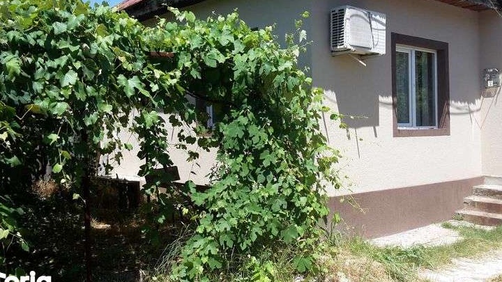 Vand casa cu teren 5.000 mp intravilan, com. Goiesti, 18 km de Craiova