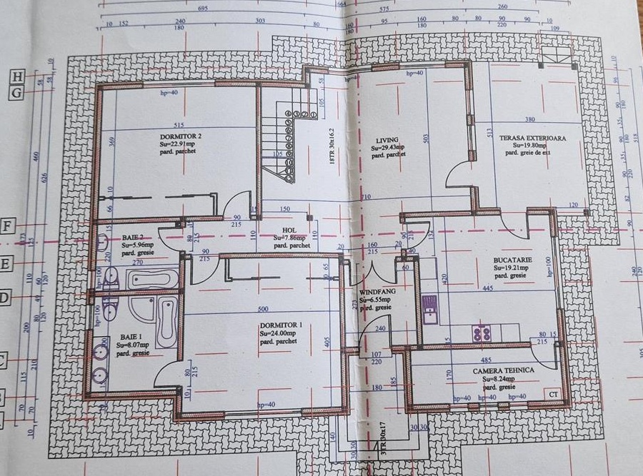 Vând casa în Cazasu 260mp utili