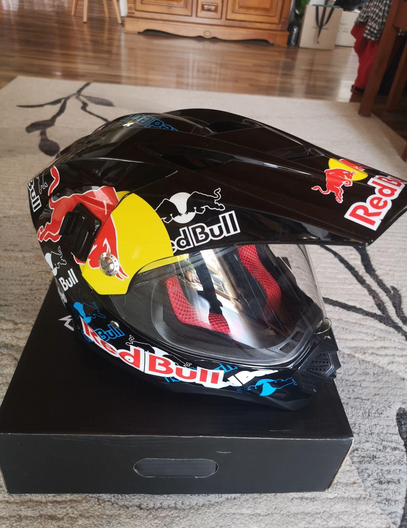 Vând cască moto dual sport