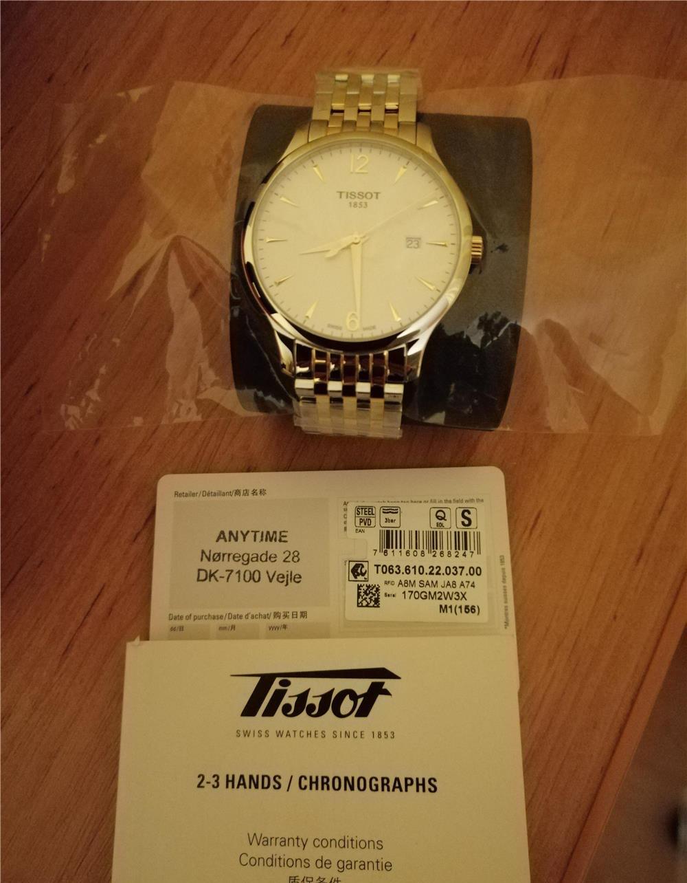 Vand ceas Tissot bărbătesc T063.61