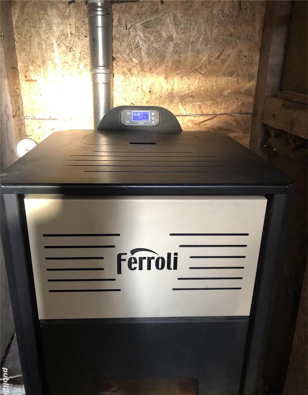 Vand centrala peleți Ferroli breta 24 kw. A fost folosit doar 2 ierni. Este intr o star ireproșabila