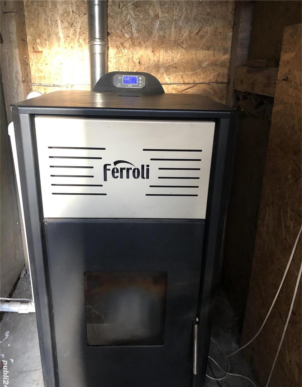 Vand centrala peleți Ferroli breta 24 kw. A fost folosit doar 2 ierni. Este intr o star ireproșabila