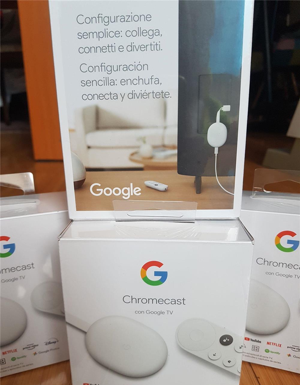 Vand Chromecast cu Googel TV, nou, sigilat