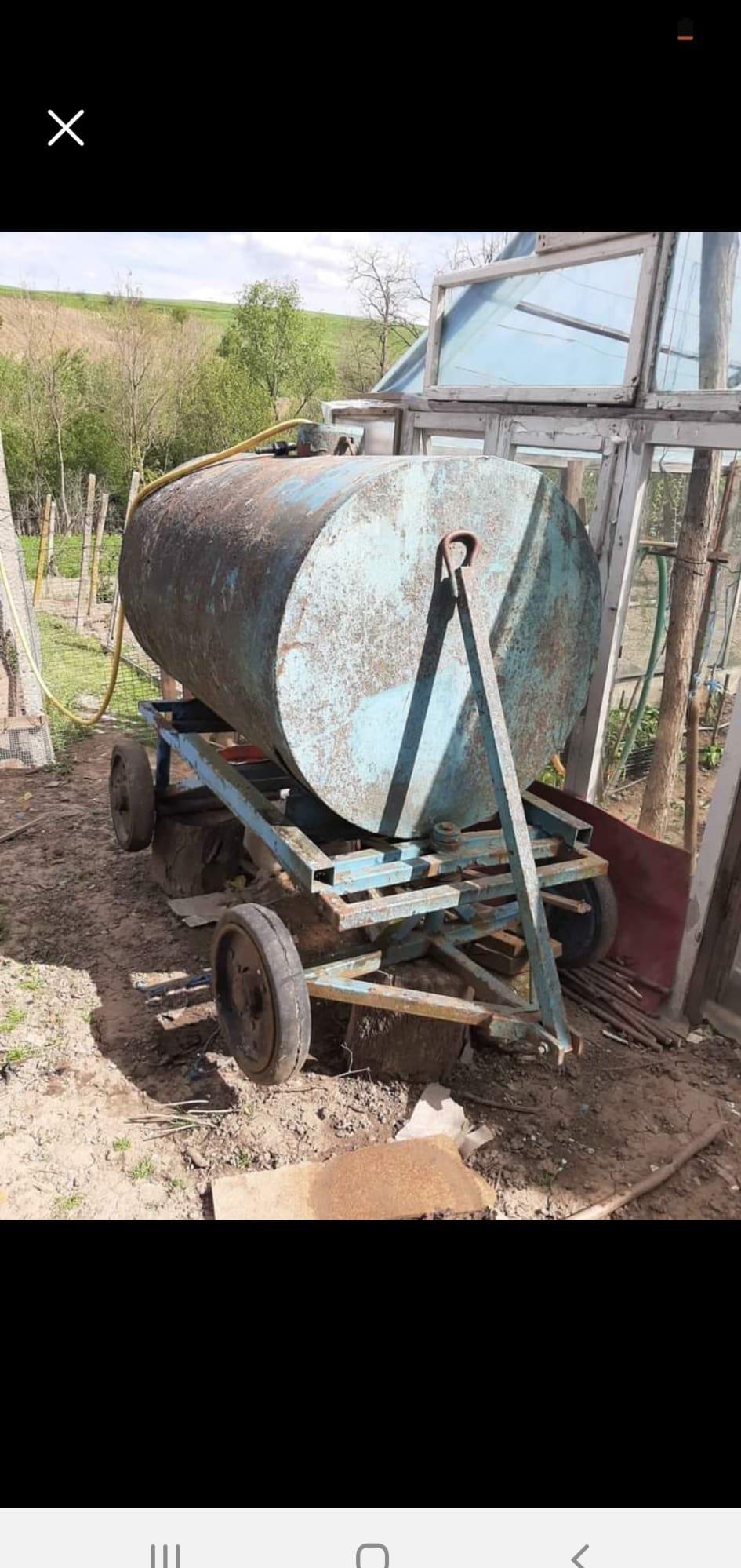 Vand cisterna de 2 tone
