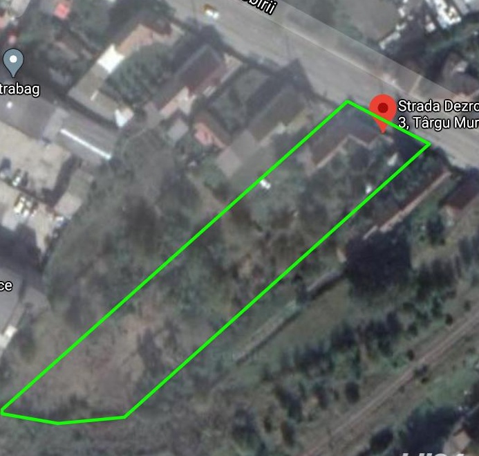Vand cladire si teren 4512 mp str. Dezrobirii Tg. Mures