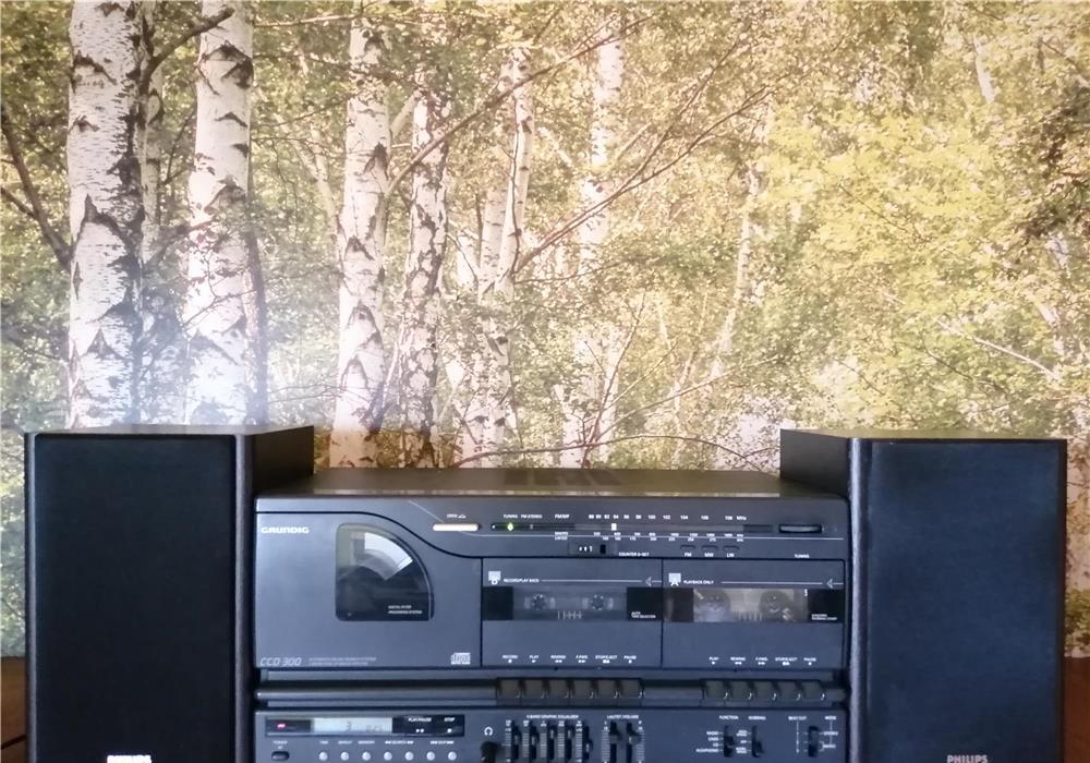 Vand combina GRUNDIG CCD 300. si boxe PHILIPS