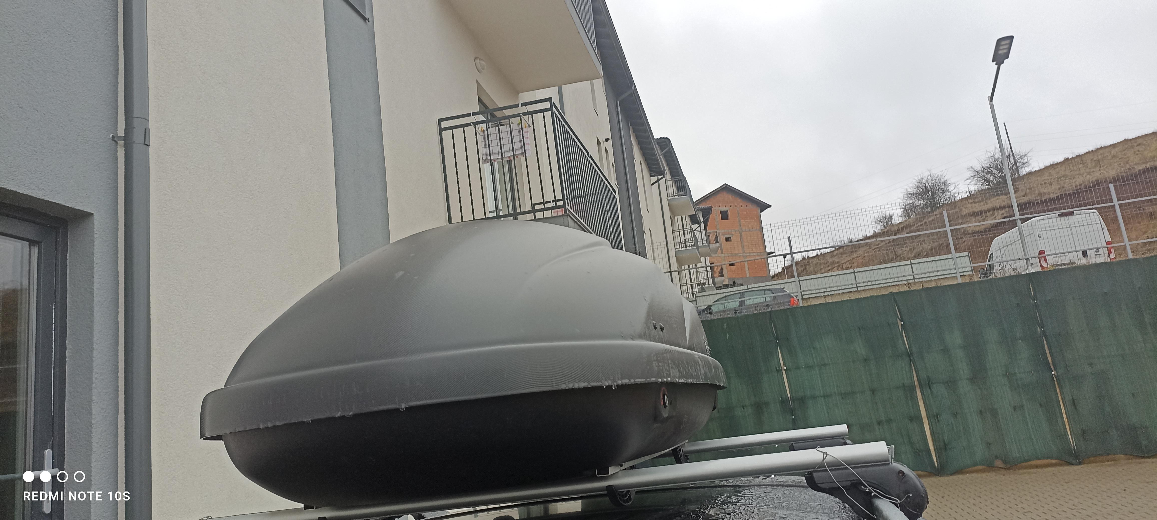 Vând Cutie Portbagaj Auto Modula Travel 370L – Gri Mat