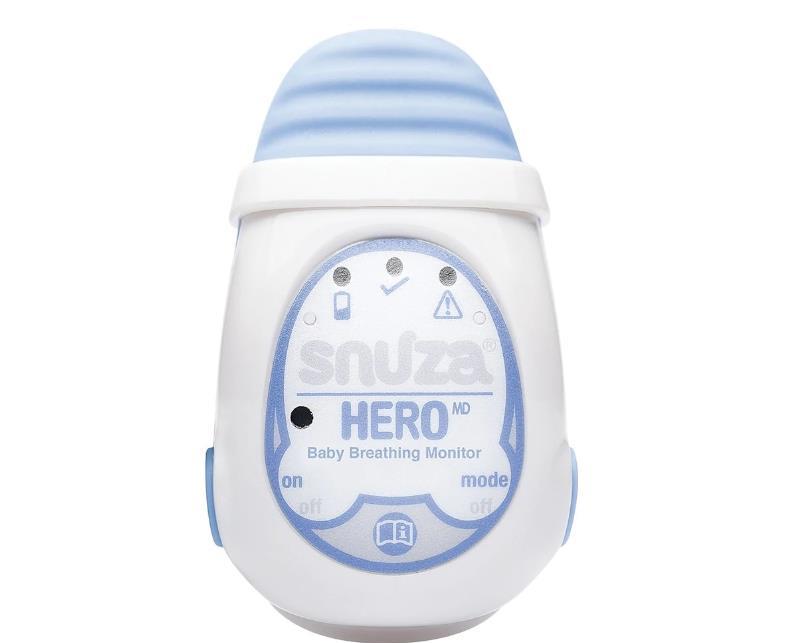 Vand Detector mobil de respiratie, Snuza, Hero, pentru Bebelusi, Alb