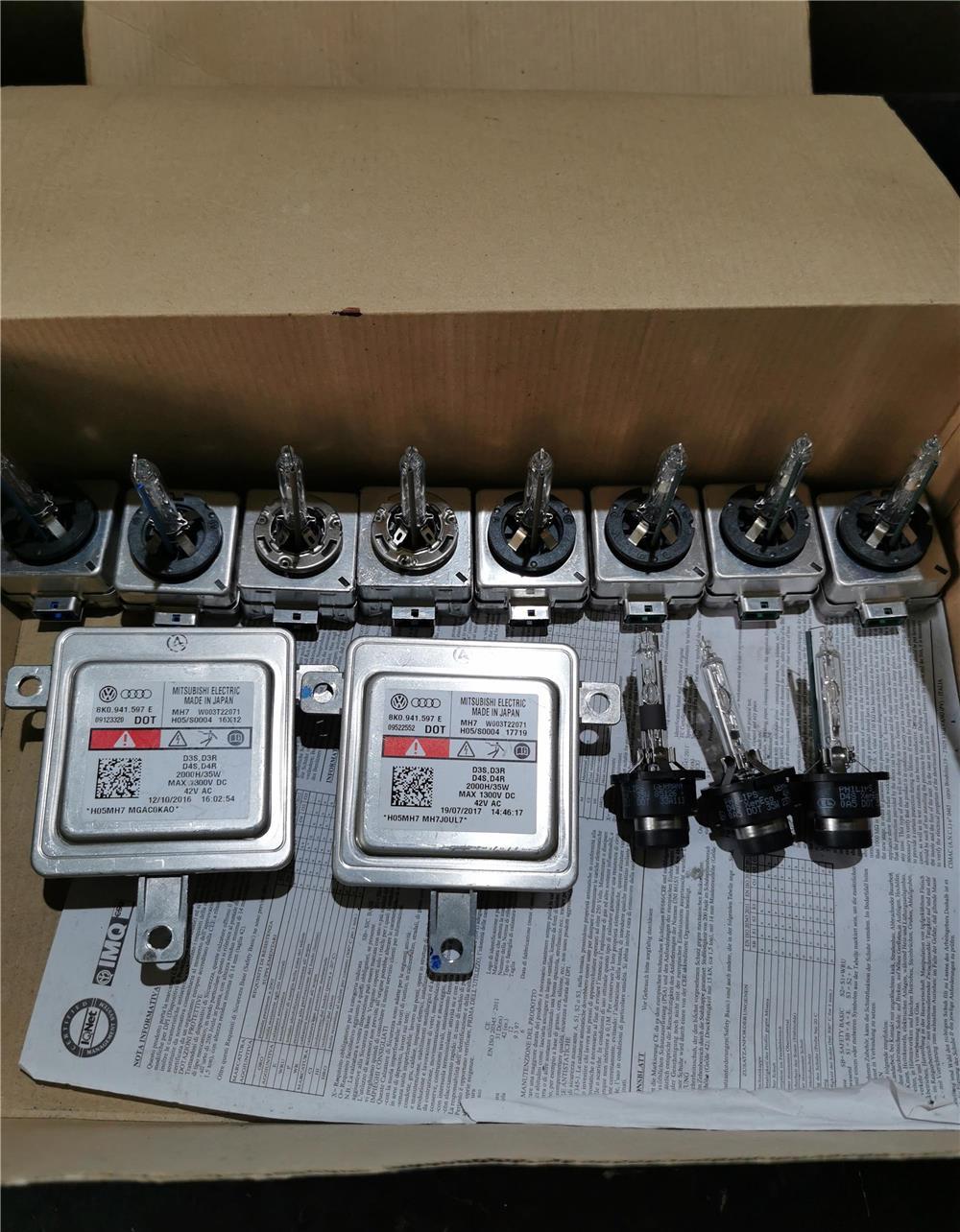 Vand droser 8K0941597E / becuri D4S /D3S /D8S /H15 /H7, NOI, ORIGINALE