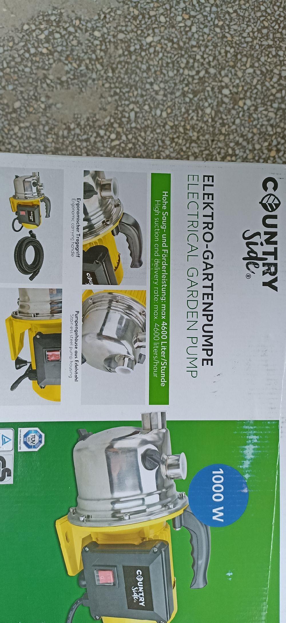 vand electropompa 1000 w gradina noua germania