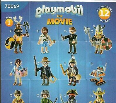 vând figurine / omuleti playmobil The Movie seria 1
