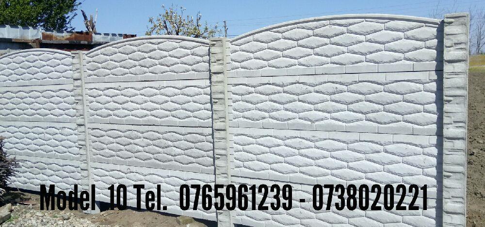 Vand garduri din beton diferite modele si inaltimi! Calitate garantata! Asigur transport si montaj!!
