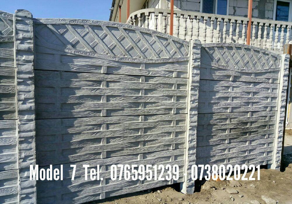 Vand garduri din beton diferite modele si inaltimi! Calitate garantata! Asigur transport si montaj!!