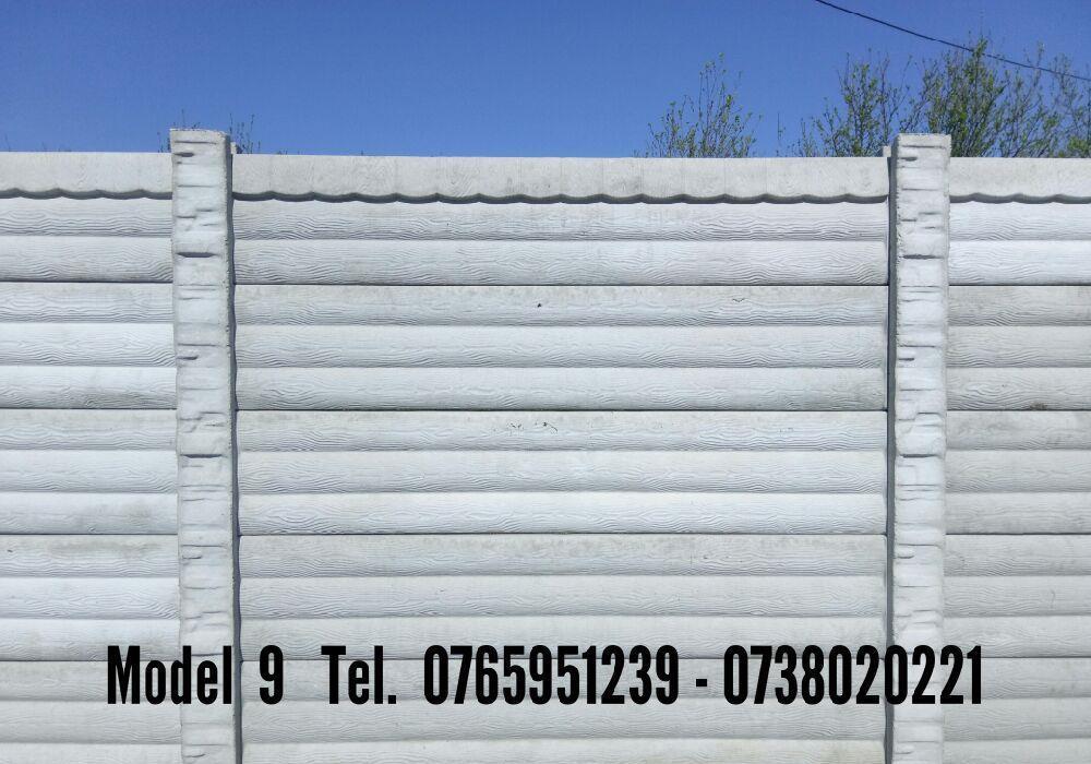 Vand garduri din beton diferite modele si inaltimi! Calitate garantata! Asigur transport si montaj!!