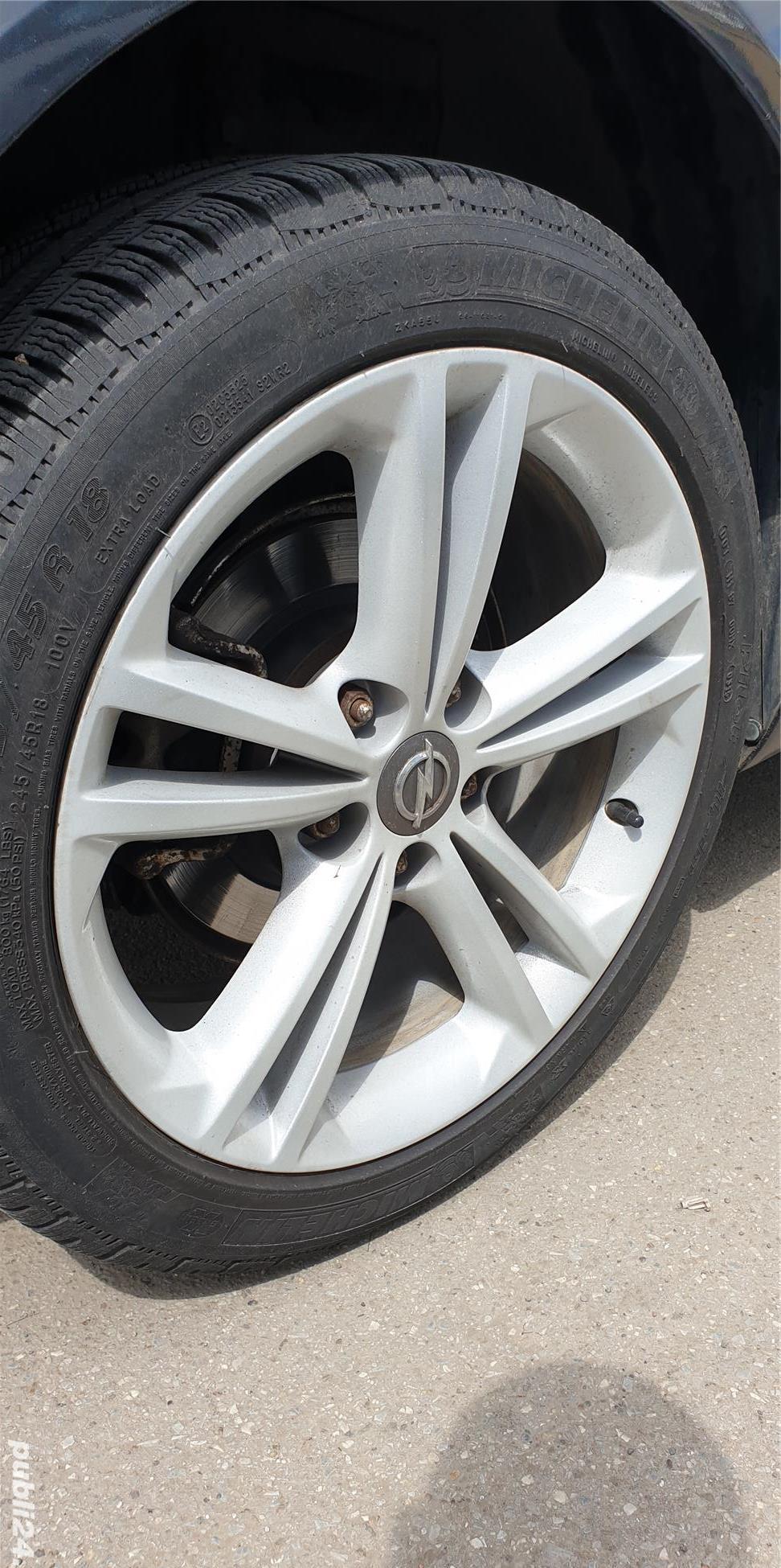 Vand jante +anvelope 245/45/18 Opel insignia