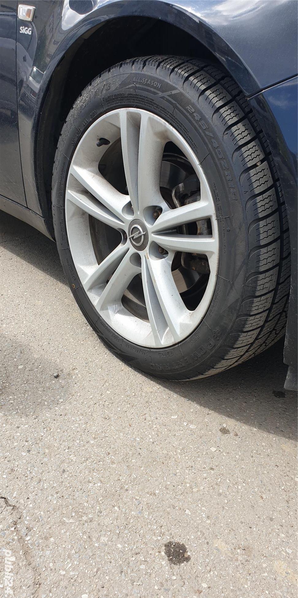 Vand jante +anvelope 245/45/18 Opel insignia